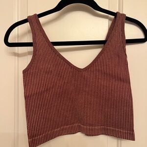 Aura Ribbed Crop Top